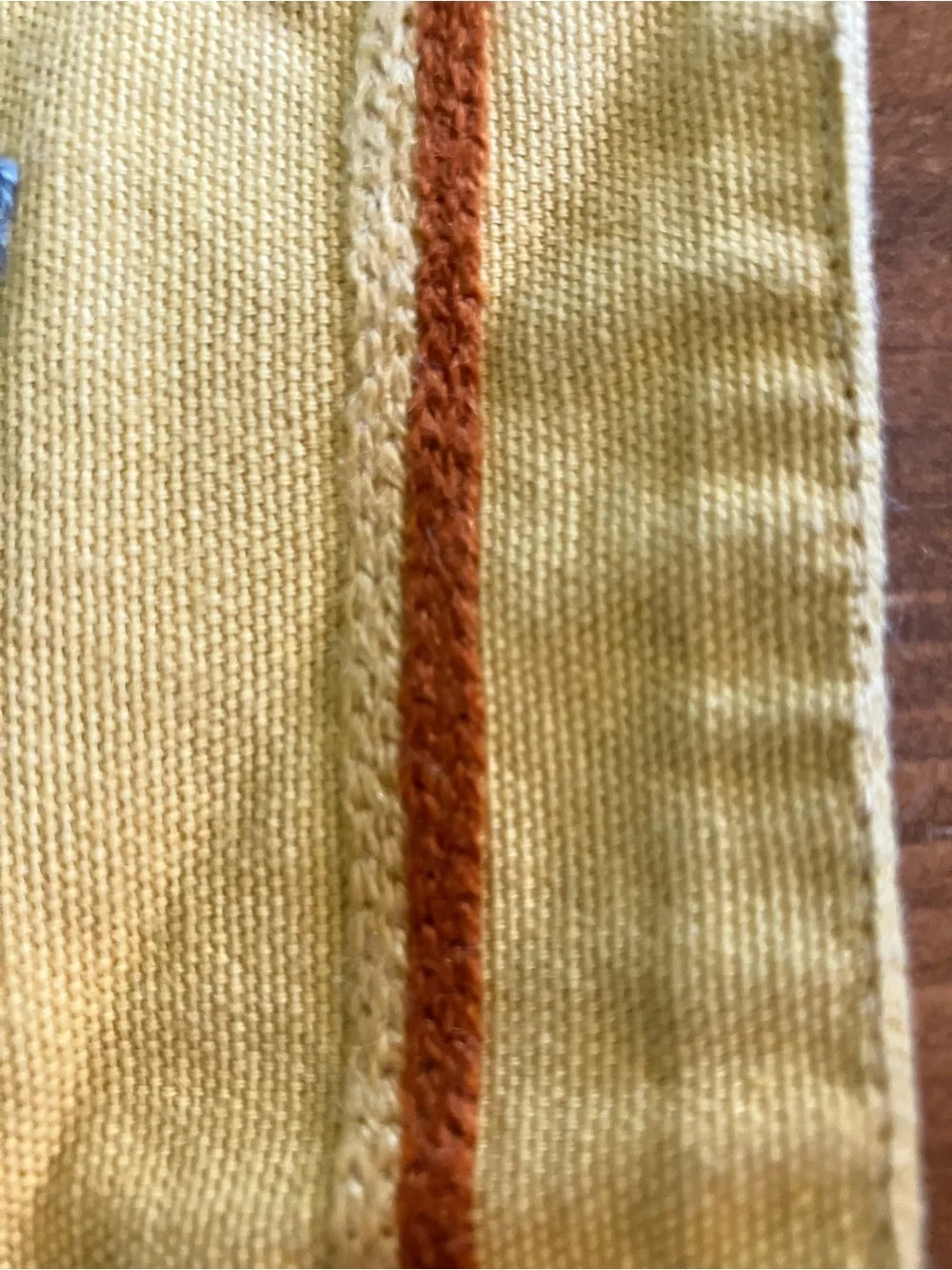 Williams-Sonoma Placemat & Napkin Set of 4 Harvest Gold Embroidered
